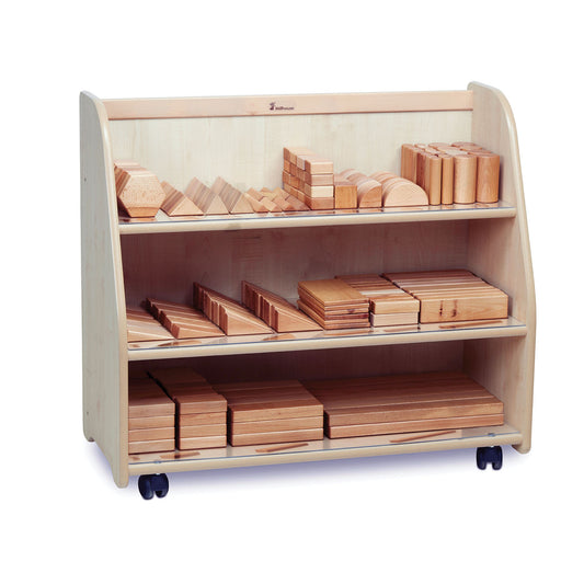 Millhouse Early Years STEM Block Set with Storage Unit and Organiser