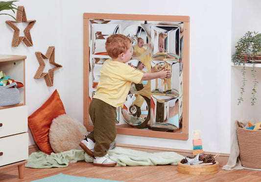 Millhouse Early Years Sensory Multi Shape Wall Mirror