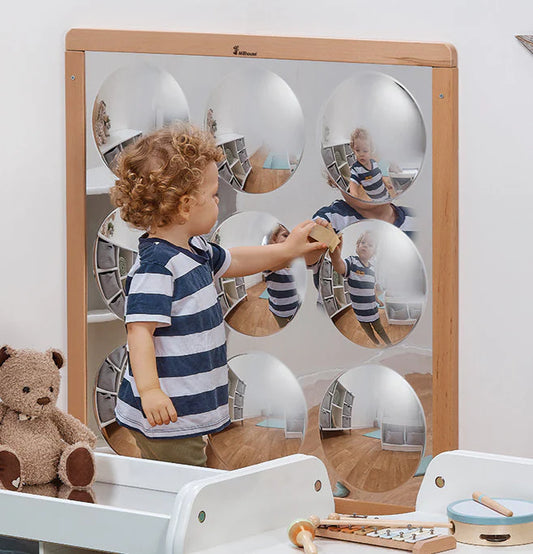 Millhouse Early Years Sensory Wall Domed Mirrors