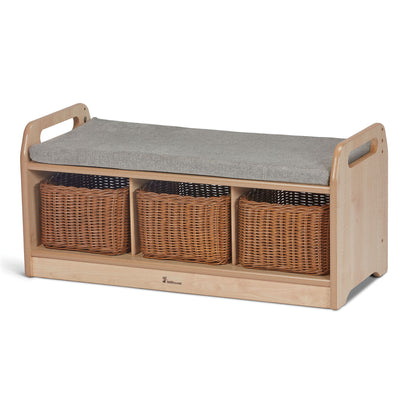 Millhouse Early Years Bench Cushion - Low Level Storage Bench