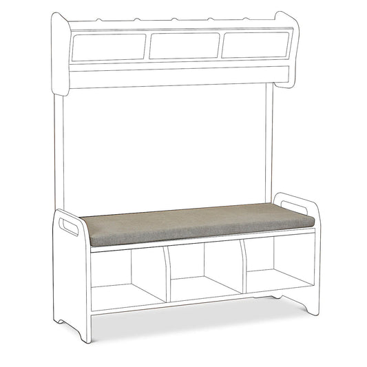 Millhouse Early Years Bench Cushion - Cloakroom Storage Bench