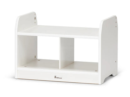 Millhouse Early Years White Compact Low Storage Unit (Empty)