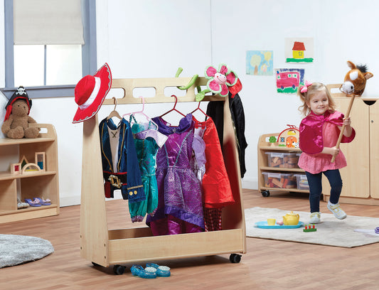 Millhouse Early Years Basic Dressing up Trolley