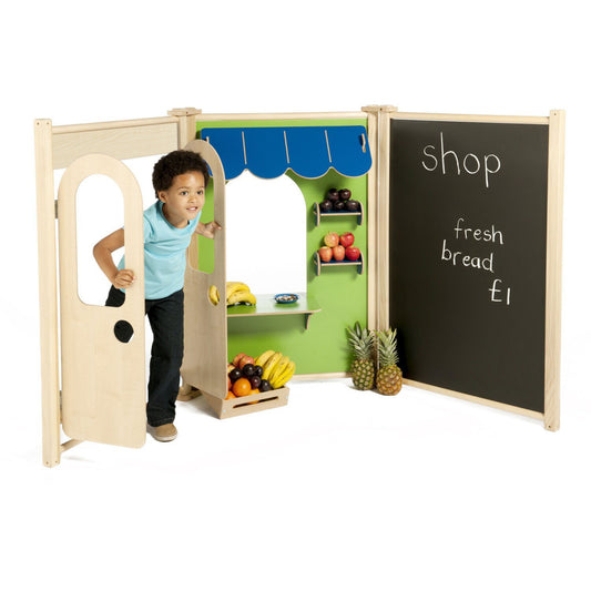 Millhouse Early Years Role Play Panel Starter Set - Shop Panel Set