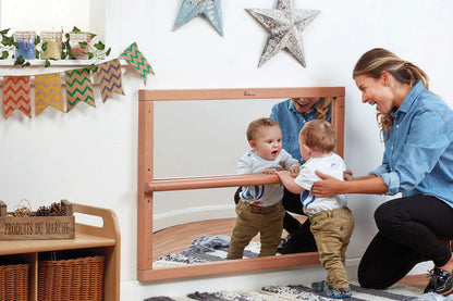 Millhouse Early Years Pull Up and Play Mirror