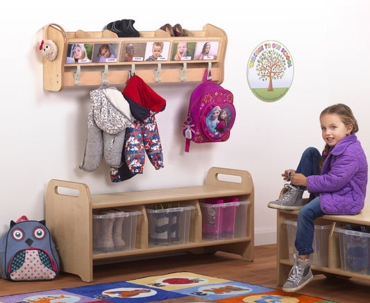 Millhouse Early Years Multi Buy - 4 x Wall Mounted Cubby Sets (4 x PT464)