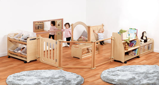 Millhouse Early Years Baby Zone with Large Baskets