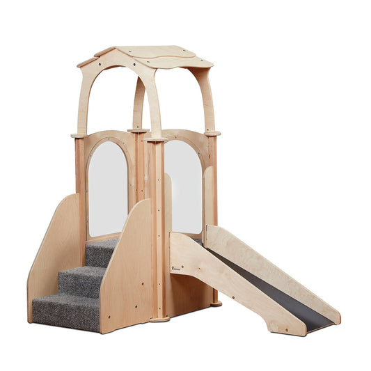 Millhouse Early Years Step 'n' Slide Kinder Gym (with roof)