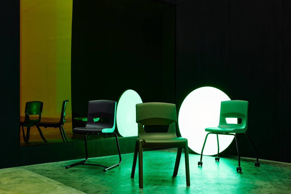 Pystra Chairs Postura+ One Piece Chair – Chequered Fox