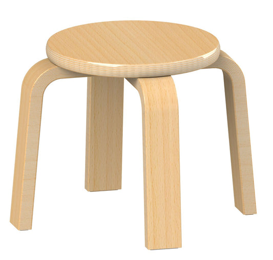 Millhouse Early Years Wooden Stacking Stool - Pack of 4