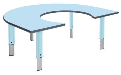 Height Adjustable Table: Rainbow