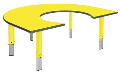 Height Adjustable Table: Rainbow