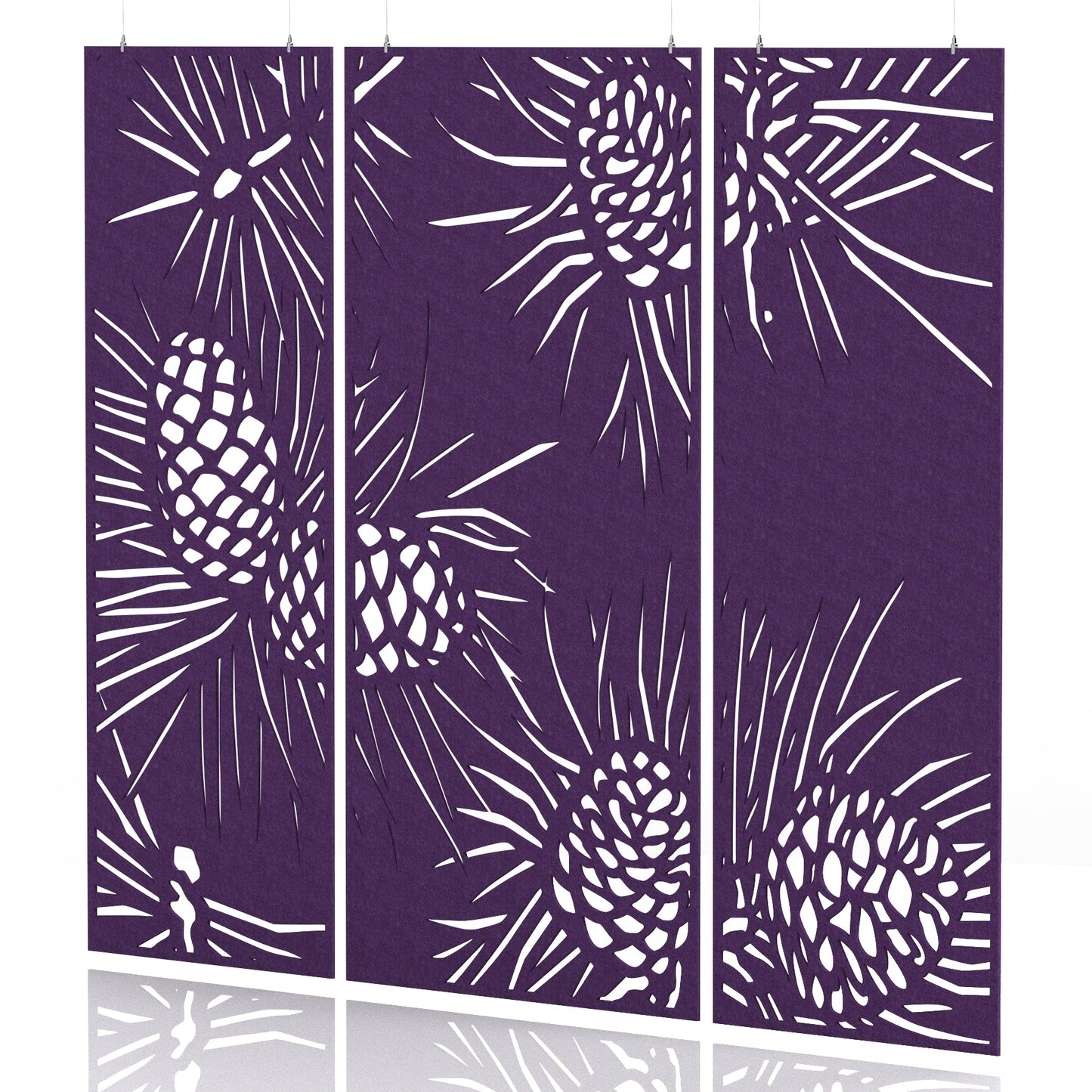 Sch! Acoustic Wall and Hanging Screens (3 Panels)