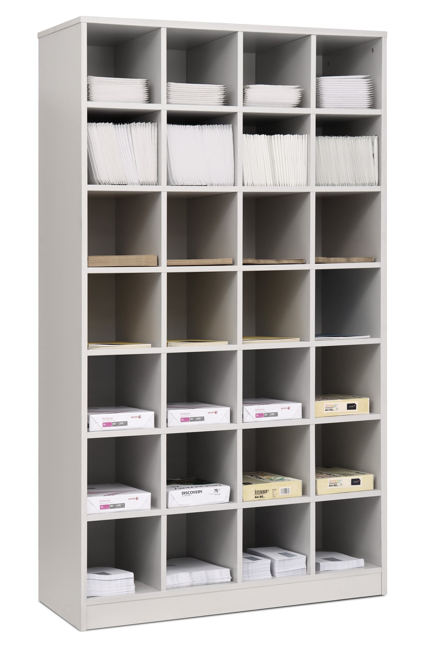 Monarch Pigeon Hole Storage Unit with 28 Bays