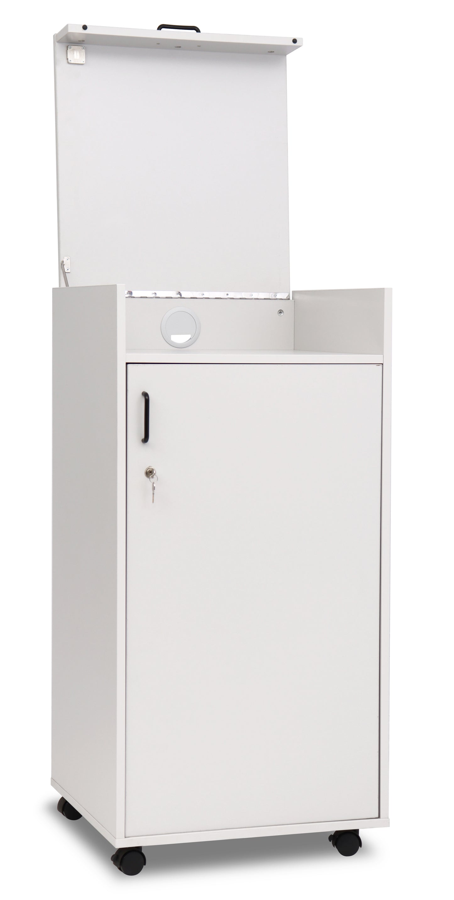 Monarch Teachers Caddy with Lockable Top Lid and Lockable Doors