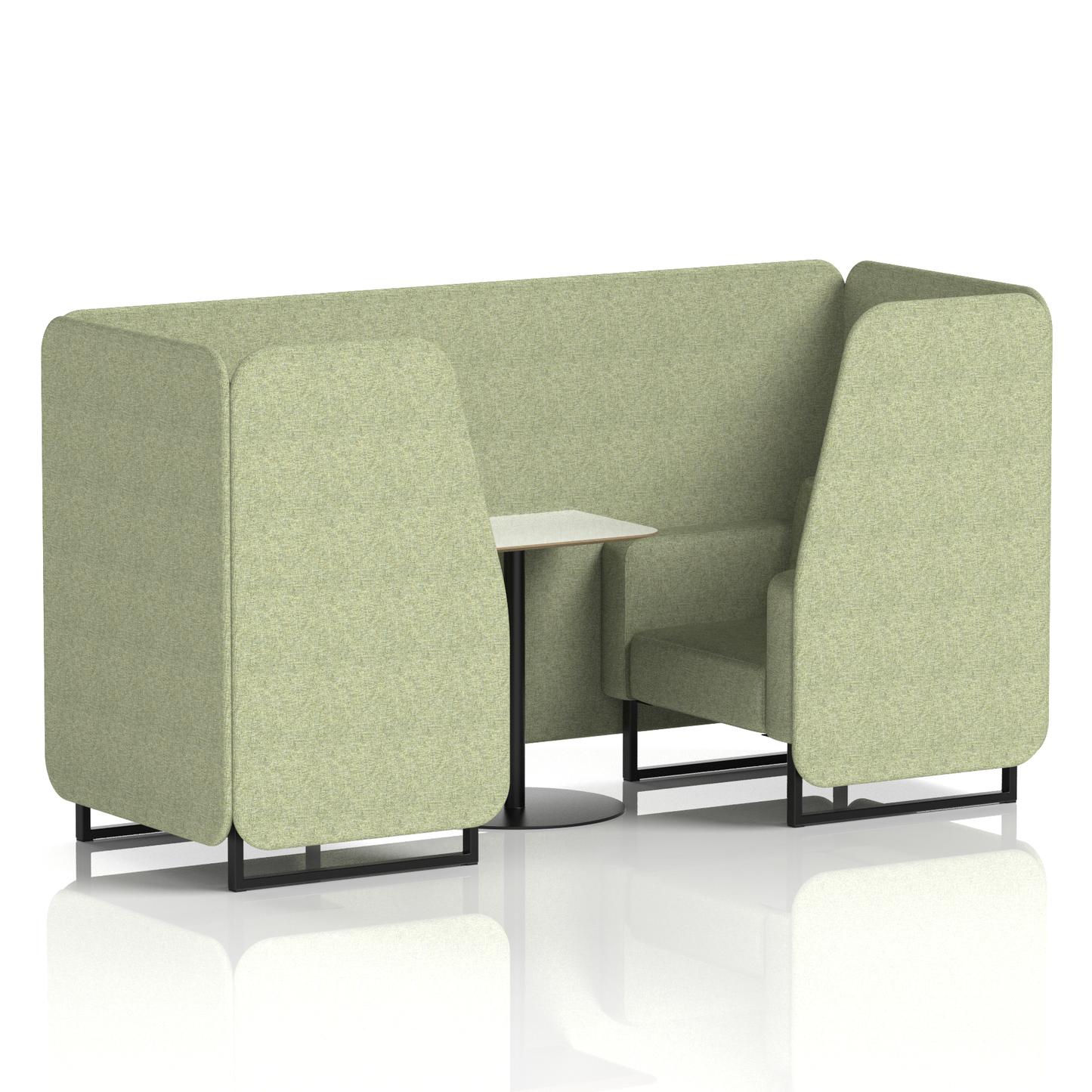 Brixworth Booth With White Table In Single Tone