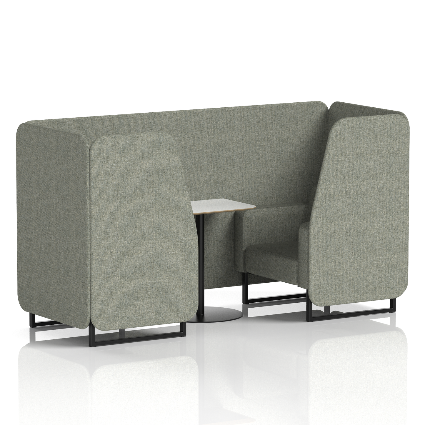 Brixworth Booth With White Table In Single Tone