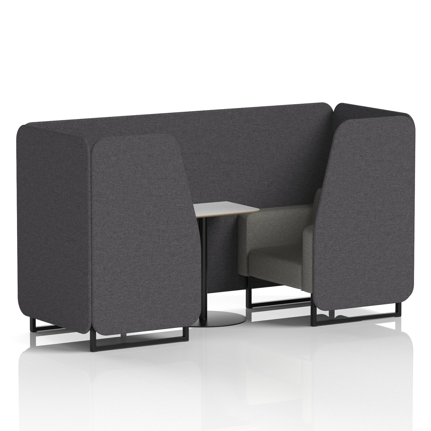 Brixworth Booth With White Table In Two Tone