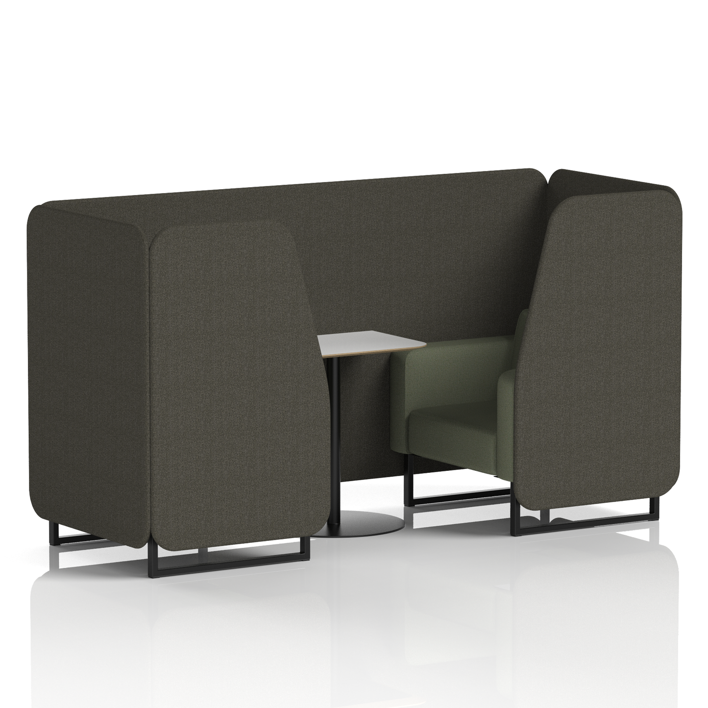 Brixworth Booth With White Table In Two Tone