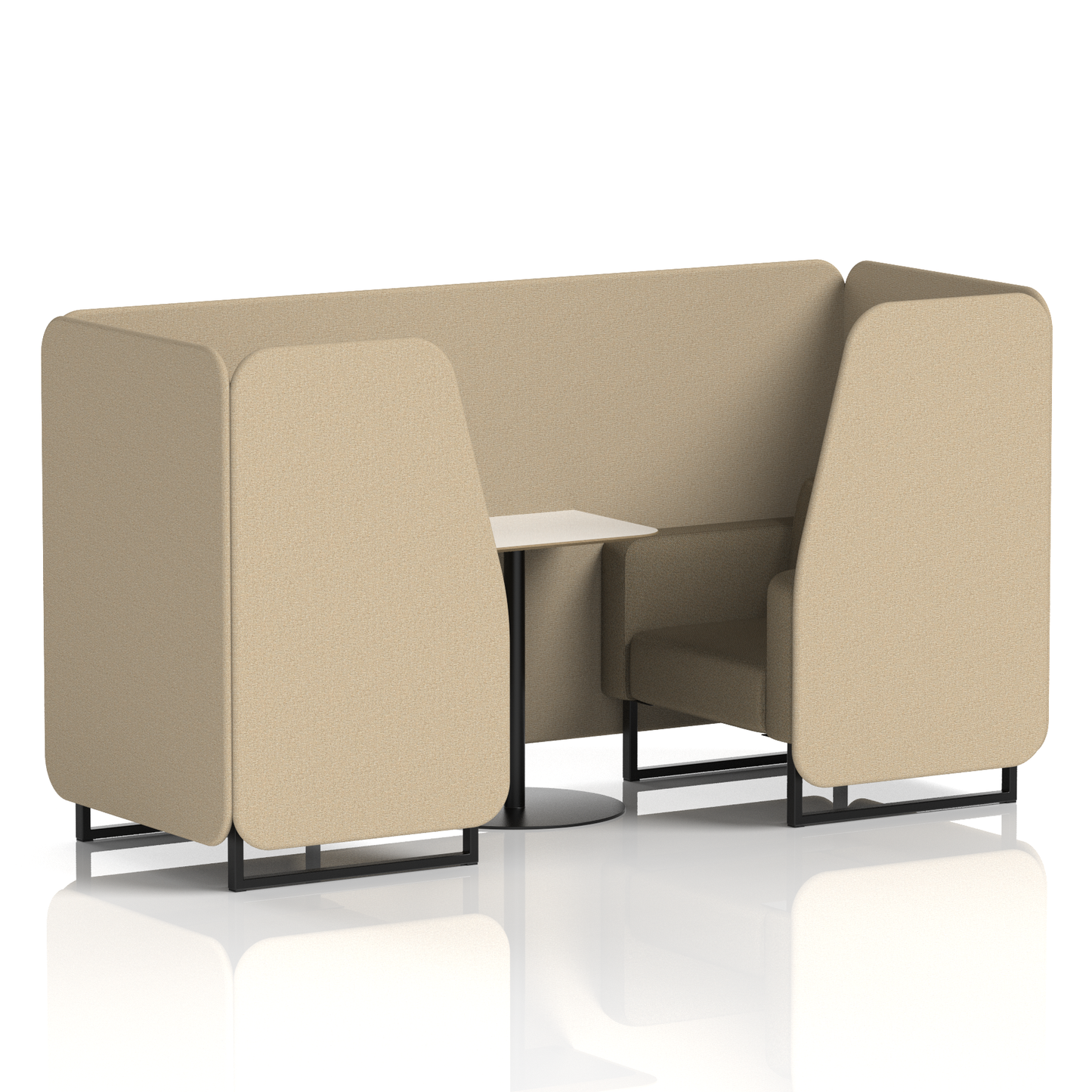 Brixworth Booth With White Table In Two Tone