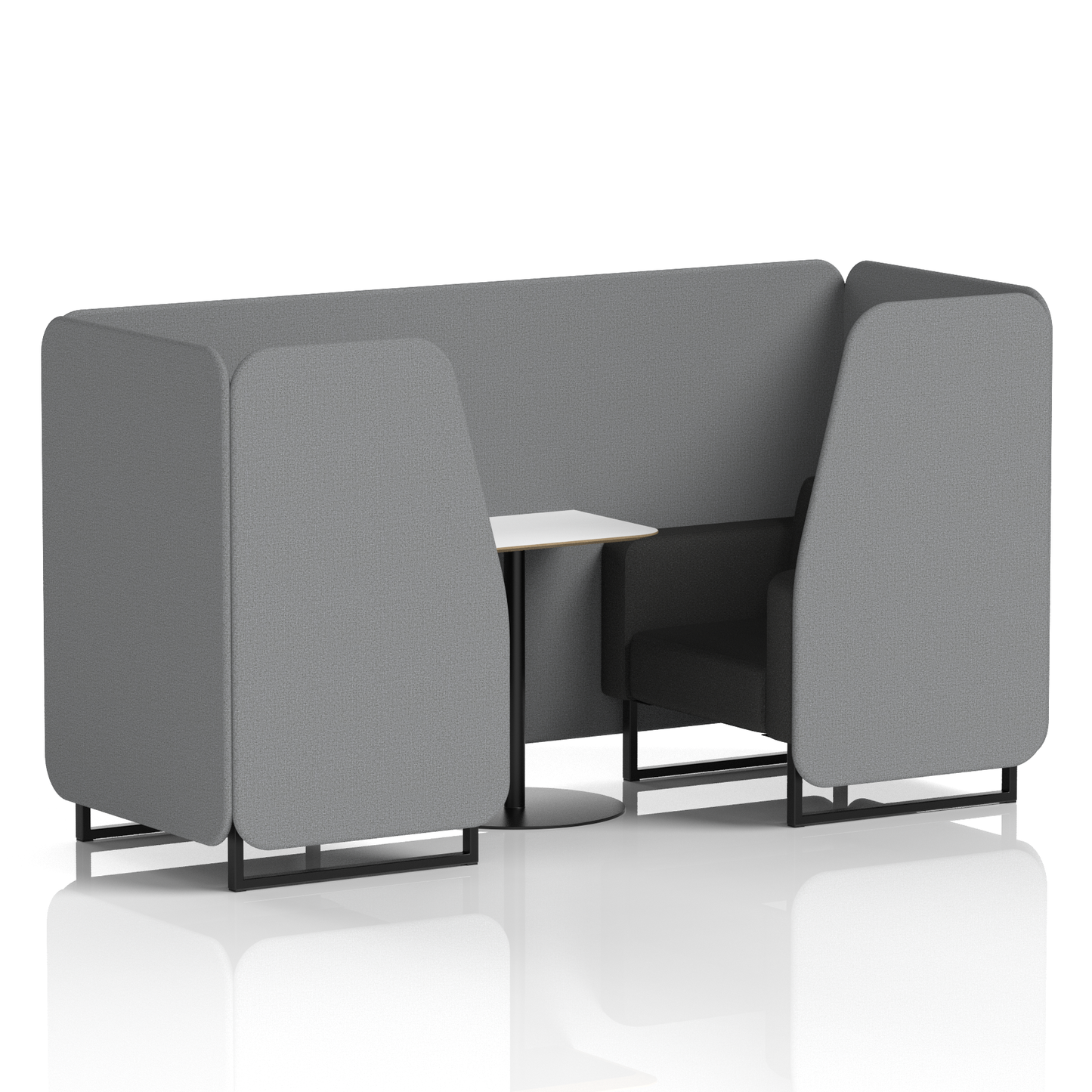 Brixworth Booth With White Table In Two Tone