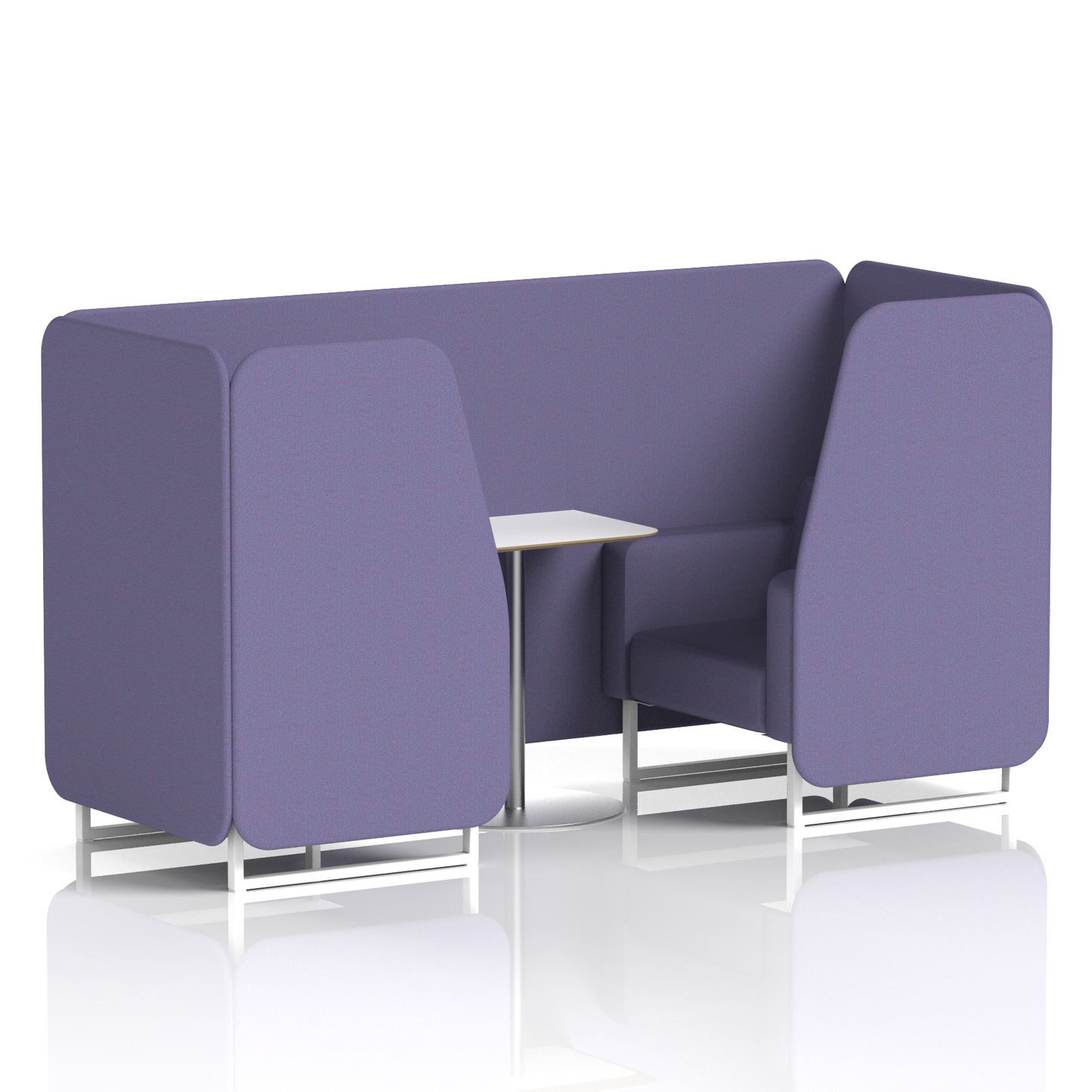 Brixworth Booth With White Table In Single Tone