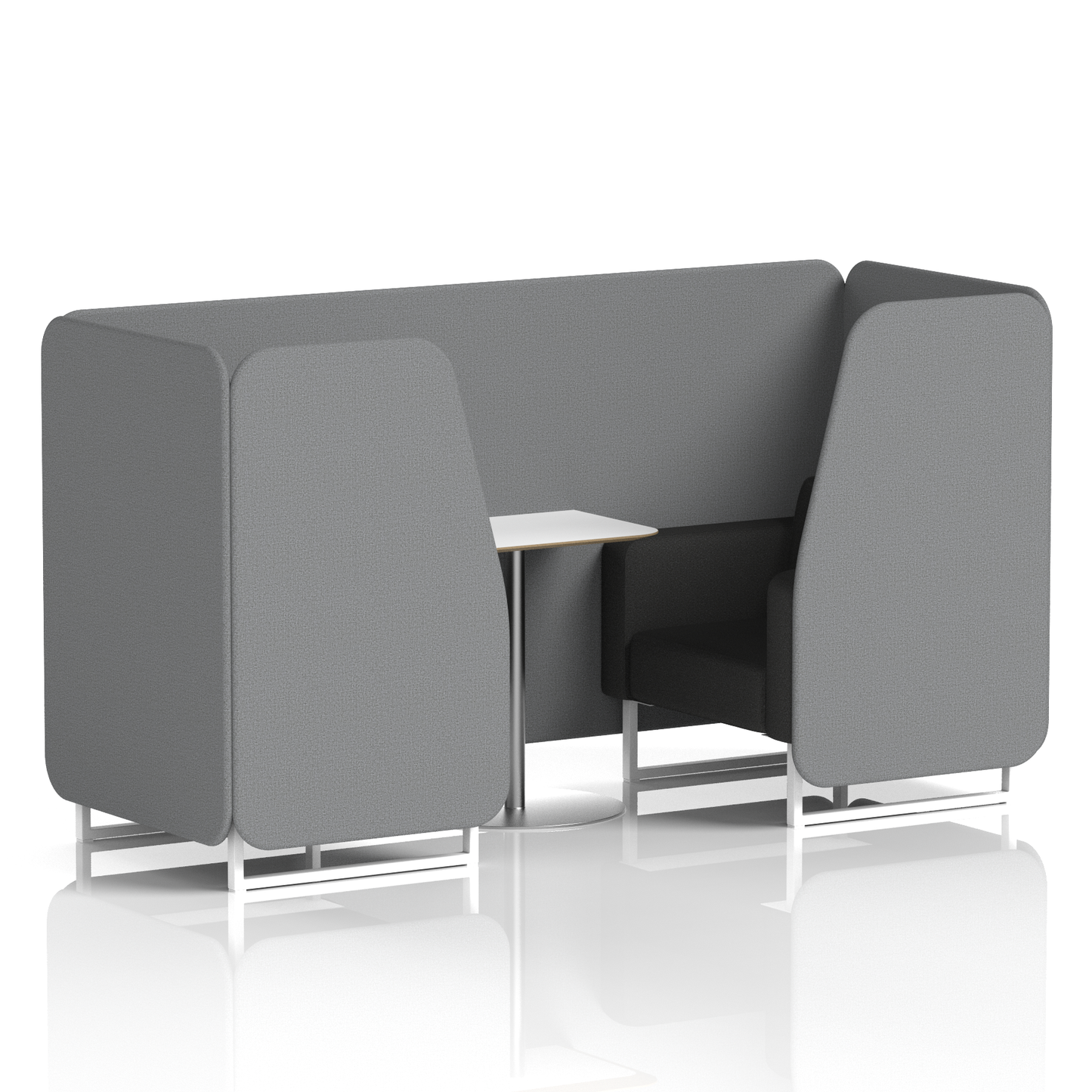 Brixworth Booth With White Table In Two Tone