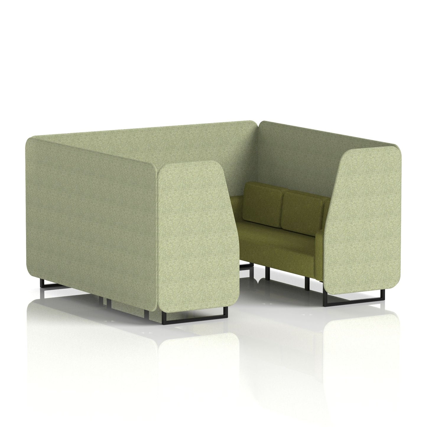 Brixworth Booth in Two Tone