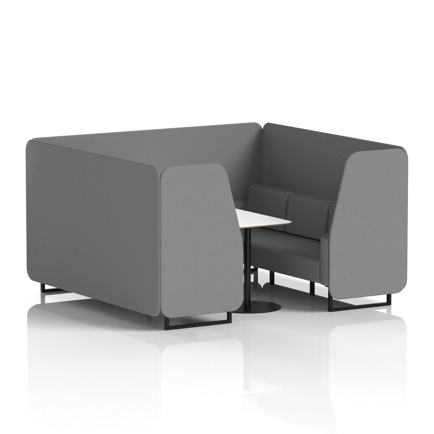 Brixworth Booth With White Table In Single Tone