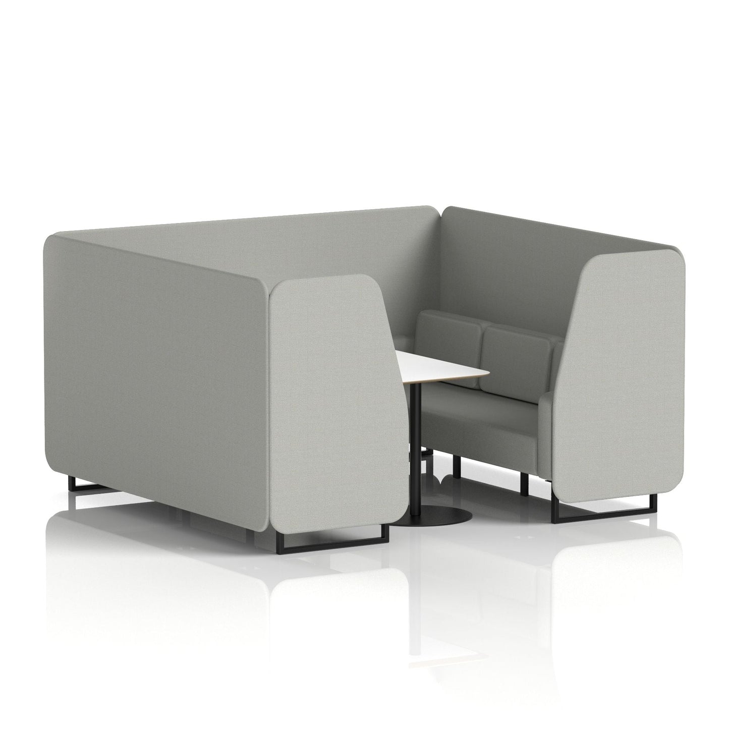 Brixworth Booth With White Table In Single Tone
