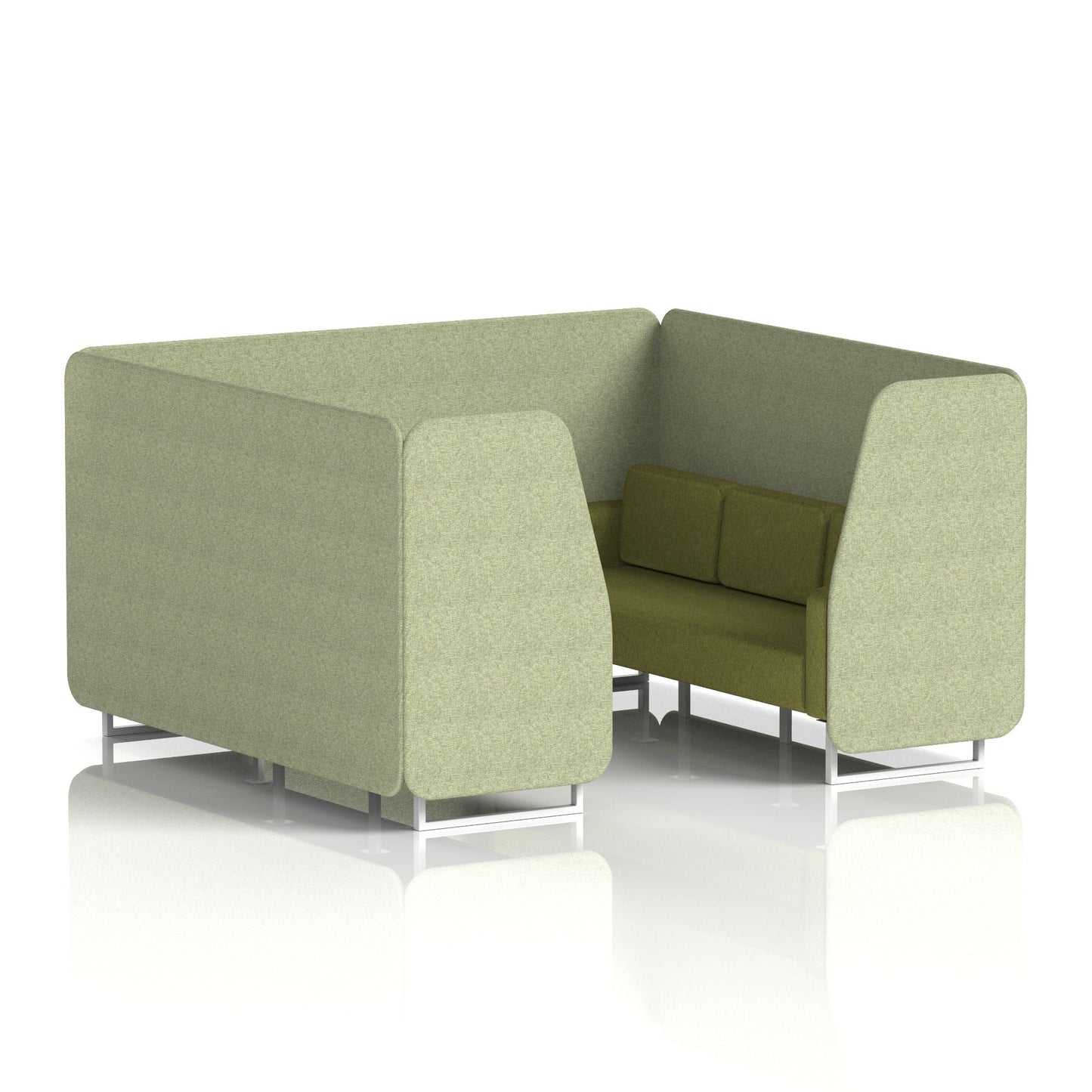 Brixworth Booth in Two Tone