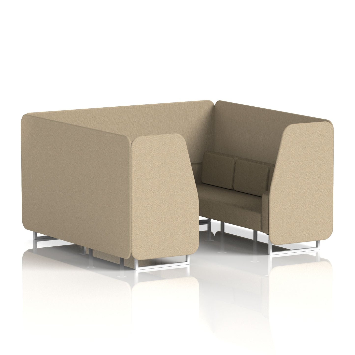 Brixworth Booth in Two Tone