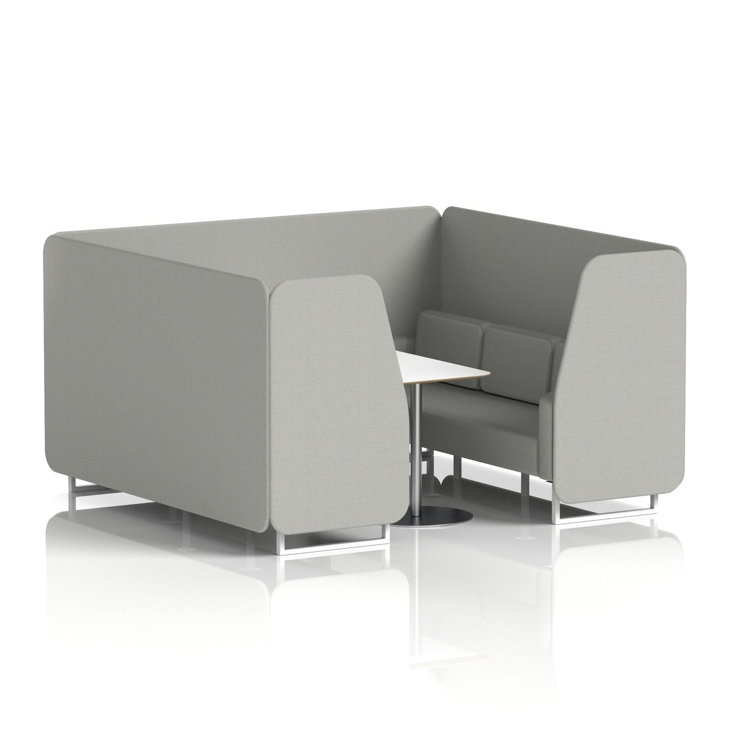 Brixworth Booth With White Table In Single Tone