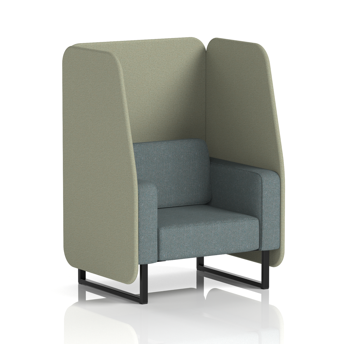 Brixworth Open Booth in Two Tone