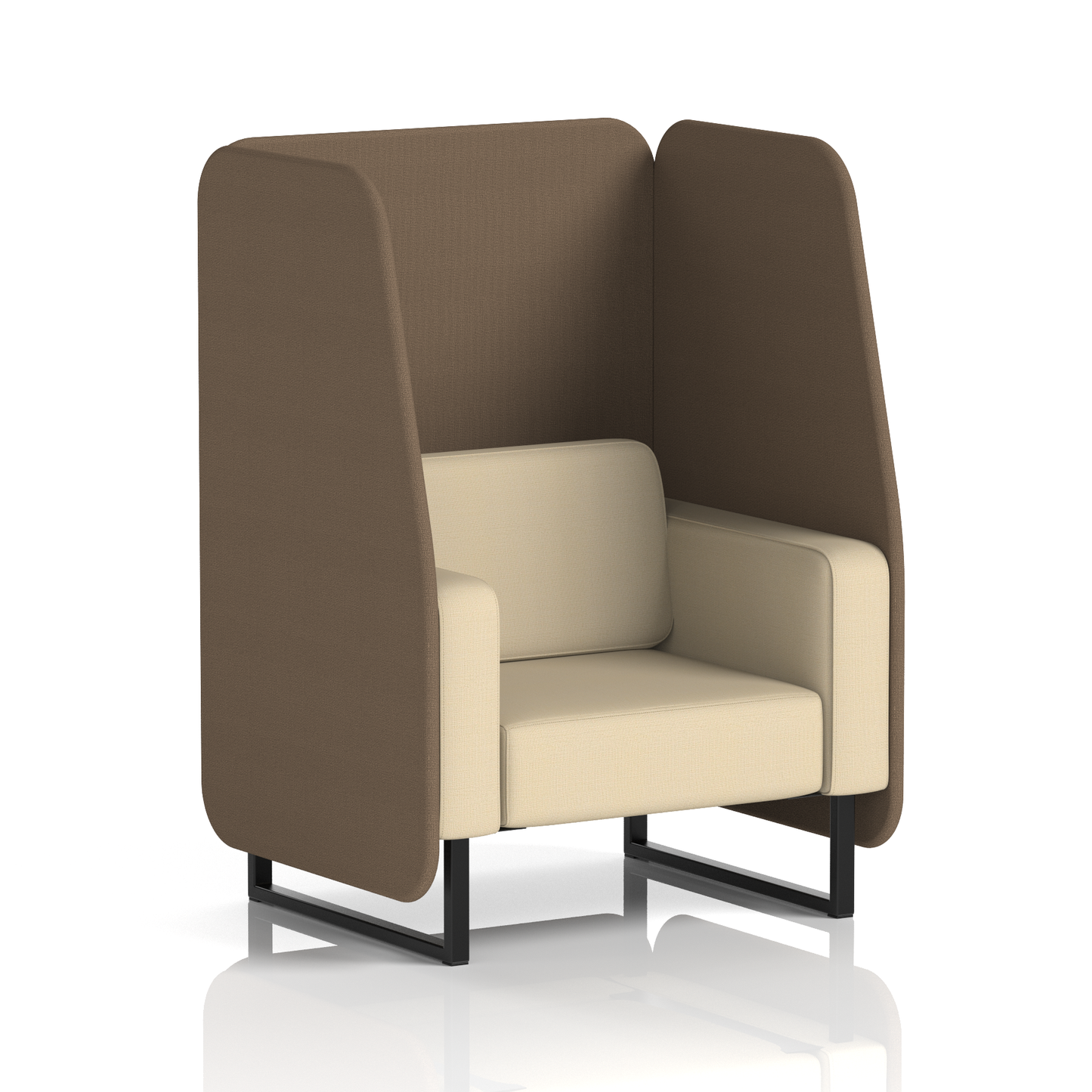 Brixworth Open Booth in Two Tone