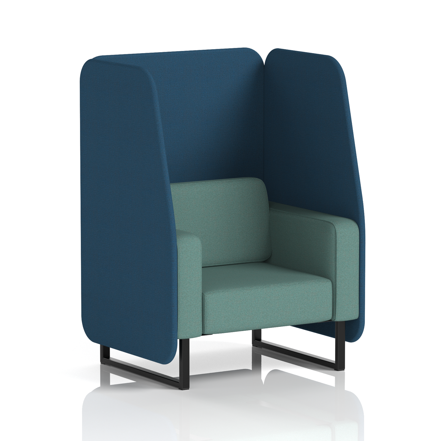 Brixworth Open Booth in Two Tone