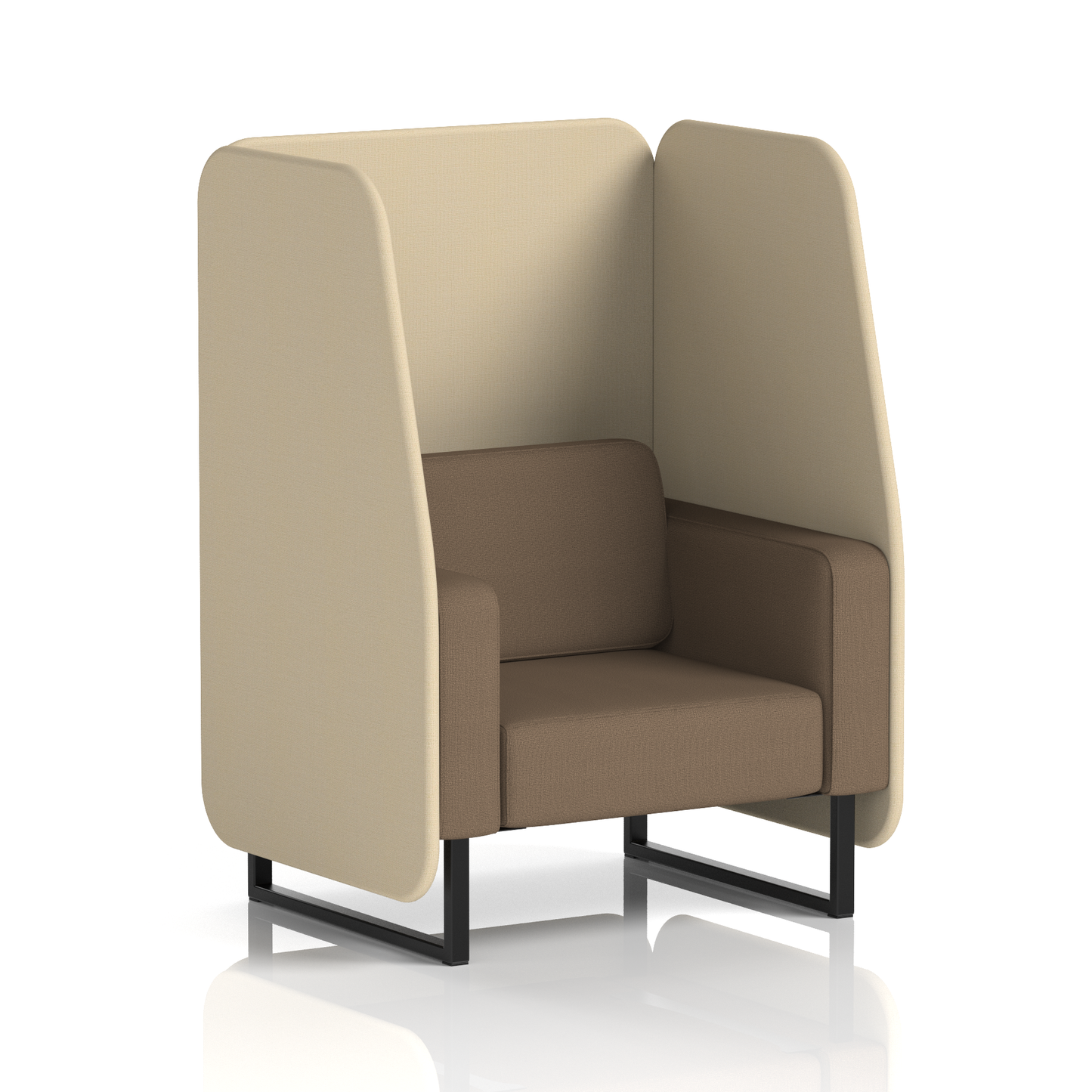 Brixworth Open Booth in Two Tone