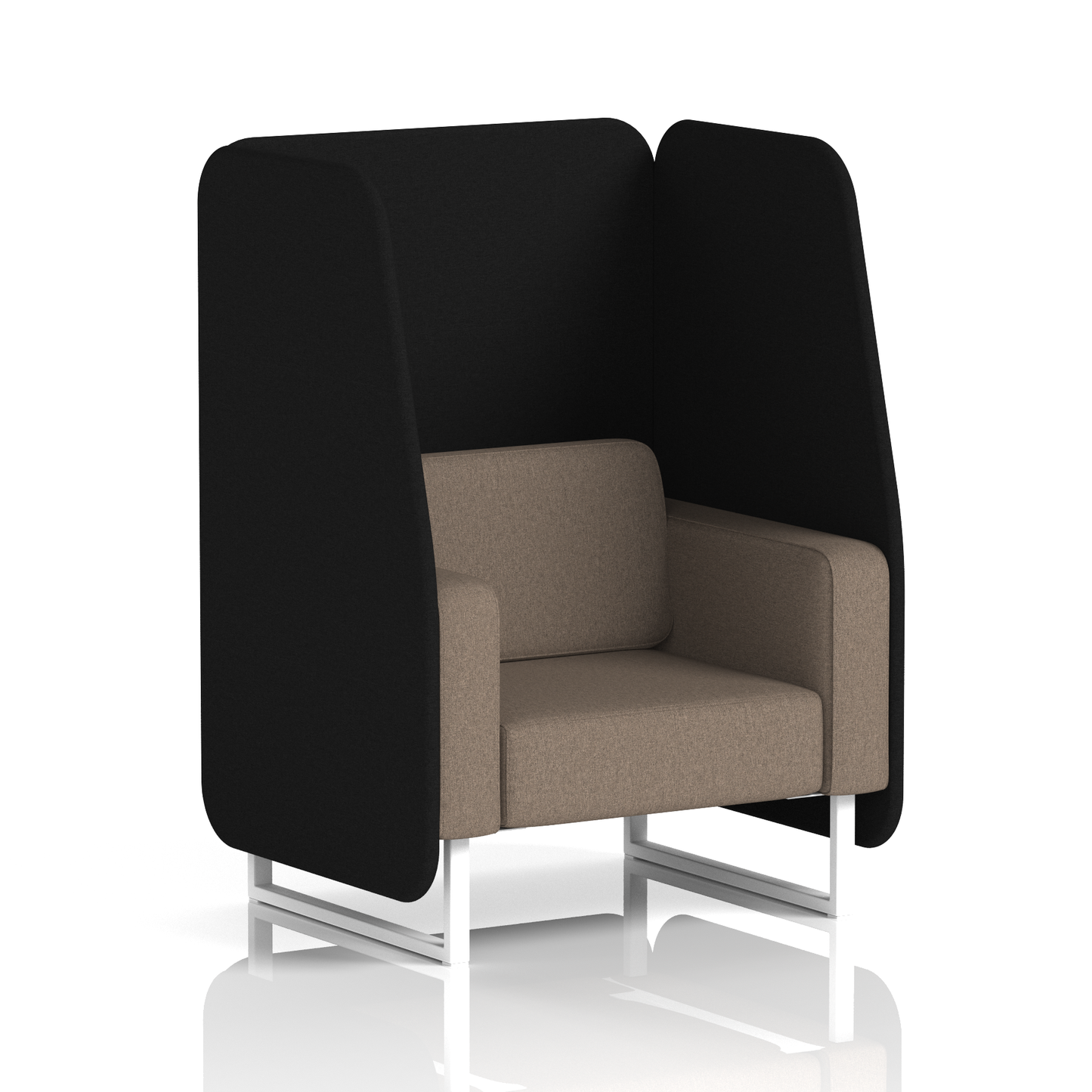 Brixworth Open Booth in Two Tone