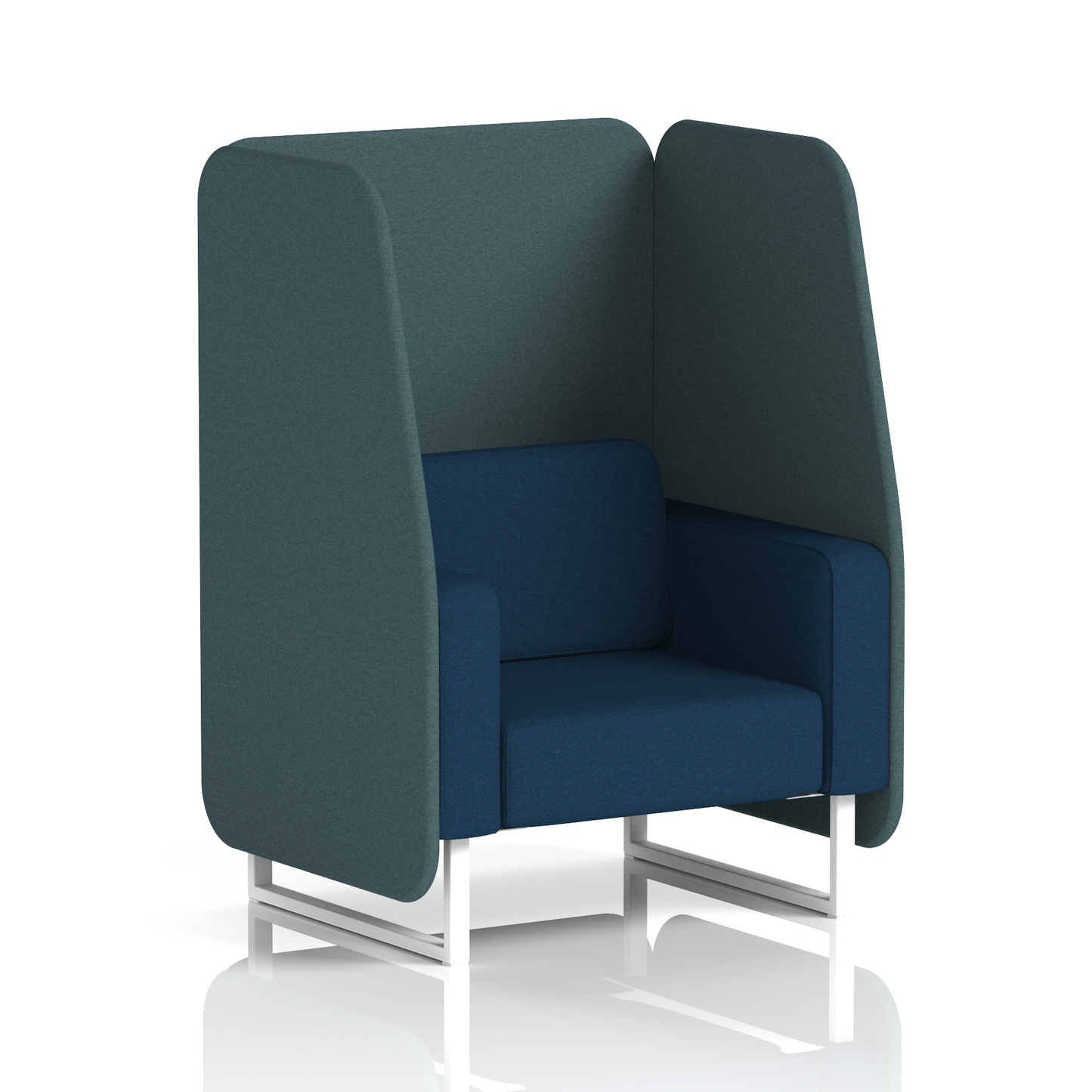 Brixworth Open Booth in Two Tone