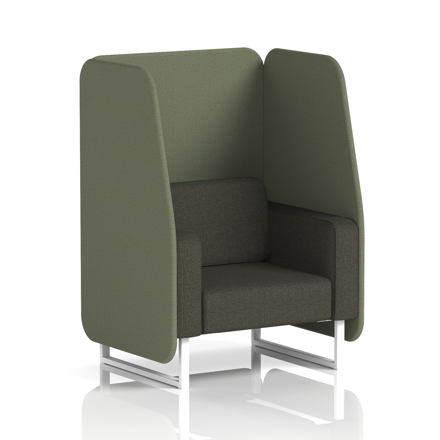 Brixworth Open Booth in Two Tone