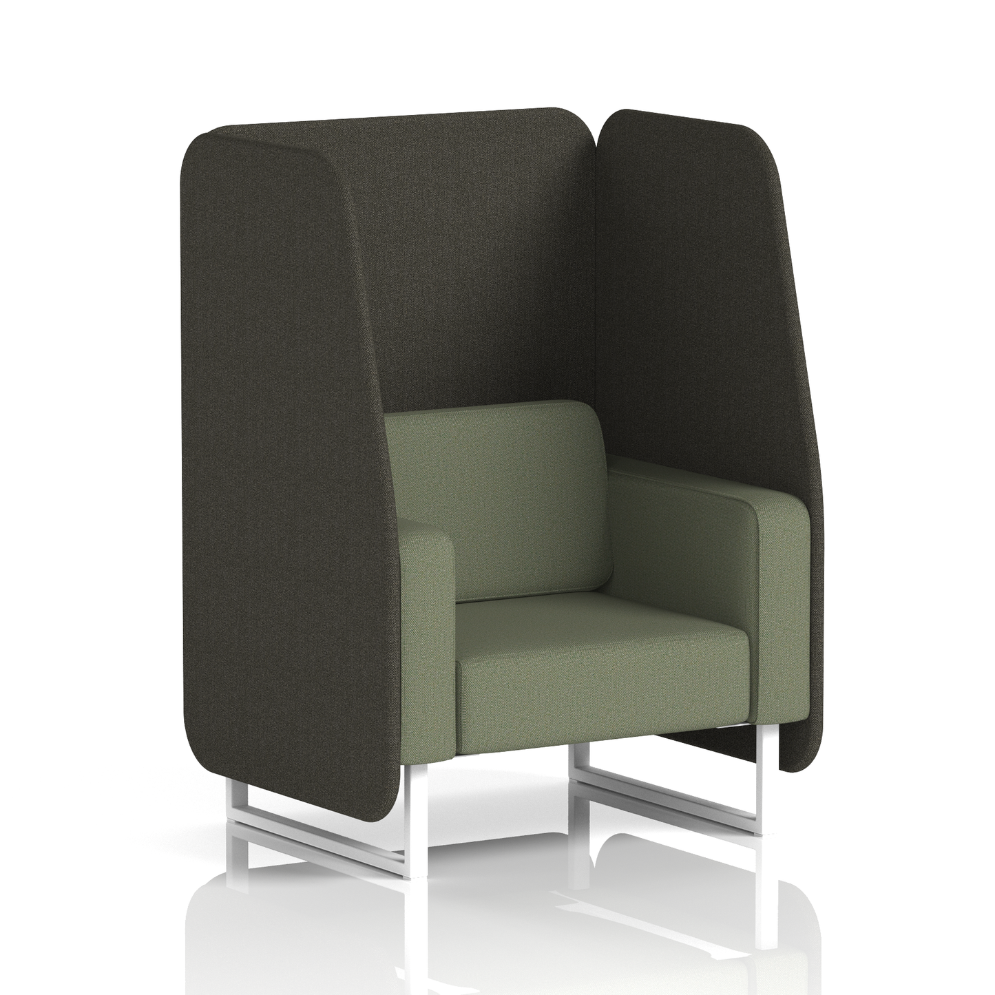 Brixworth Open Booth in Two Tone