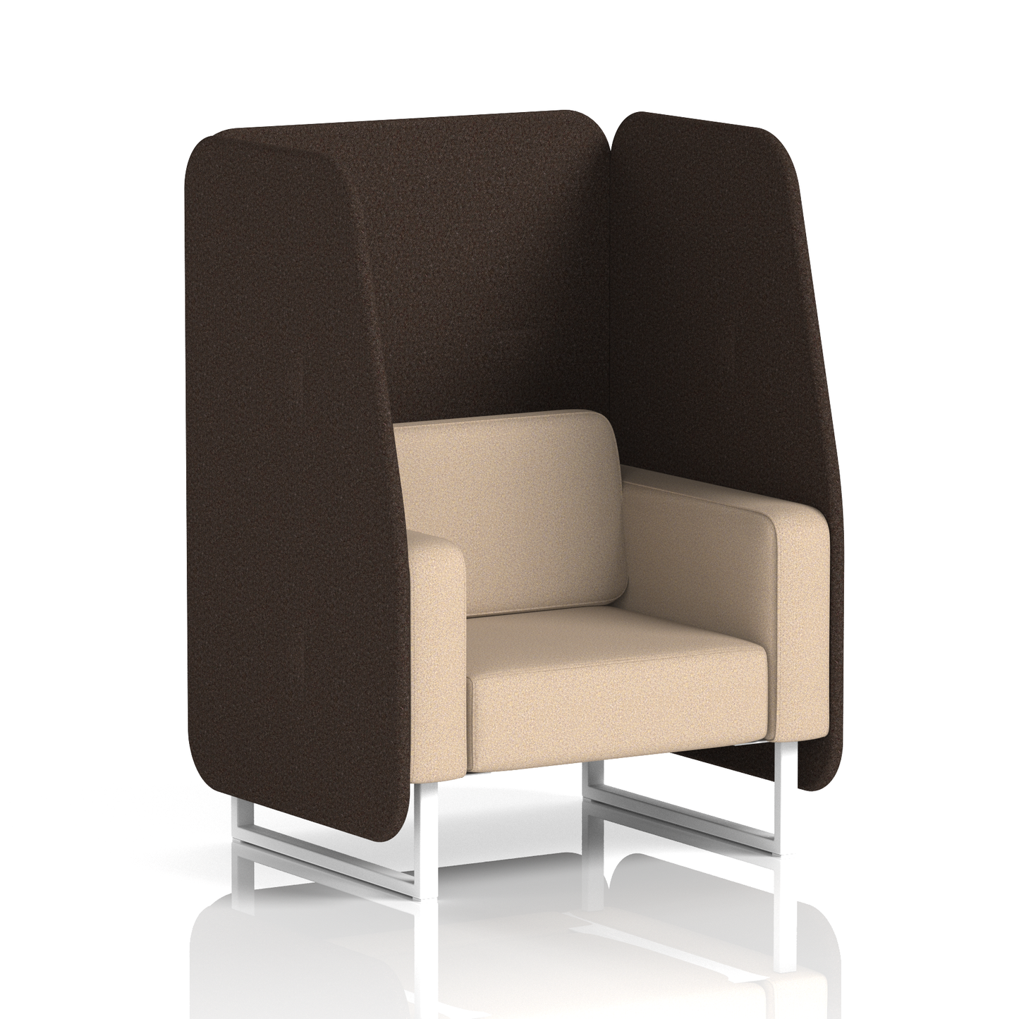 Brixworth Open Booth in Two Tone