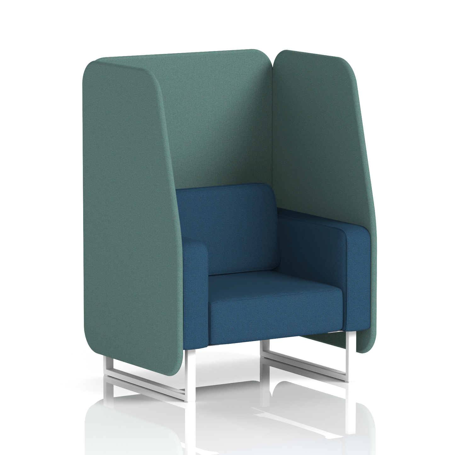 Brixworth Open Booth in Two Tone