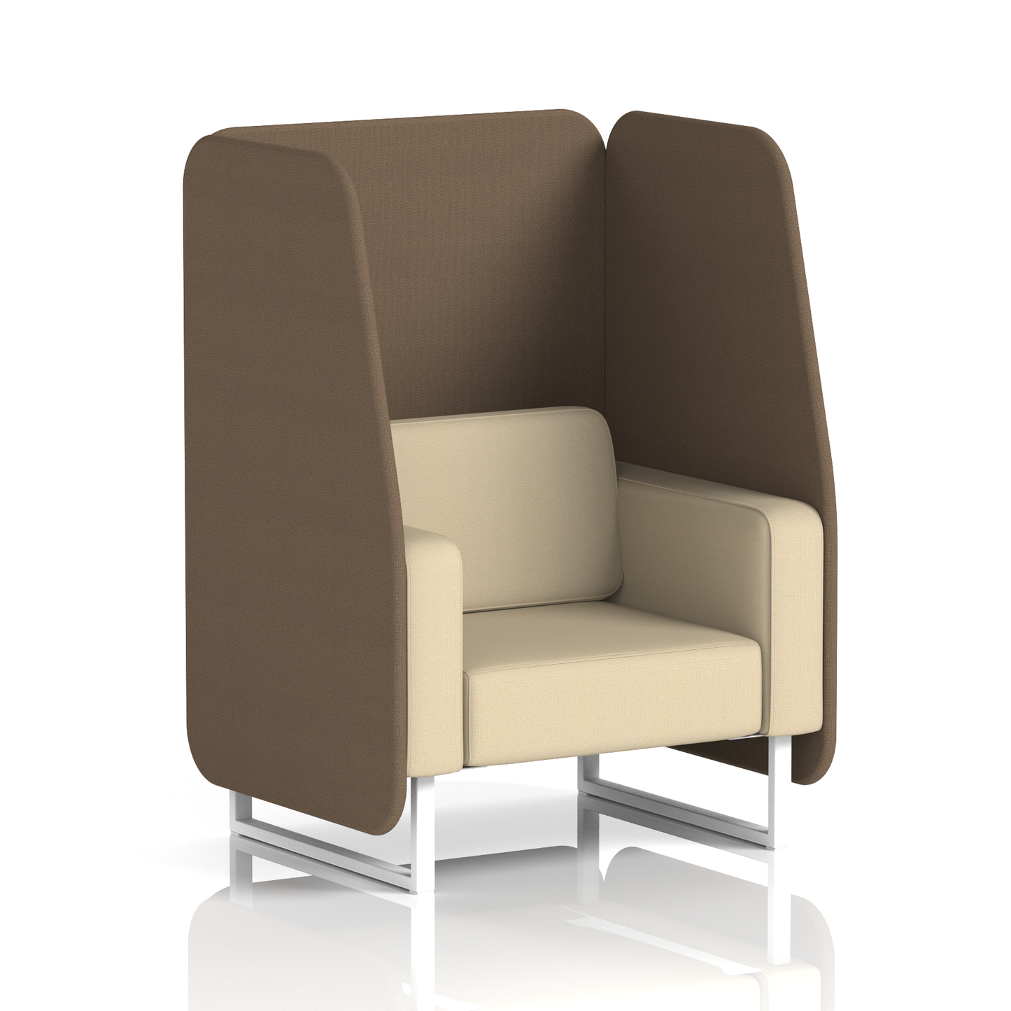 Brixworth Open Booth in Two Tone