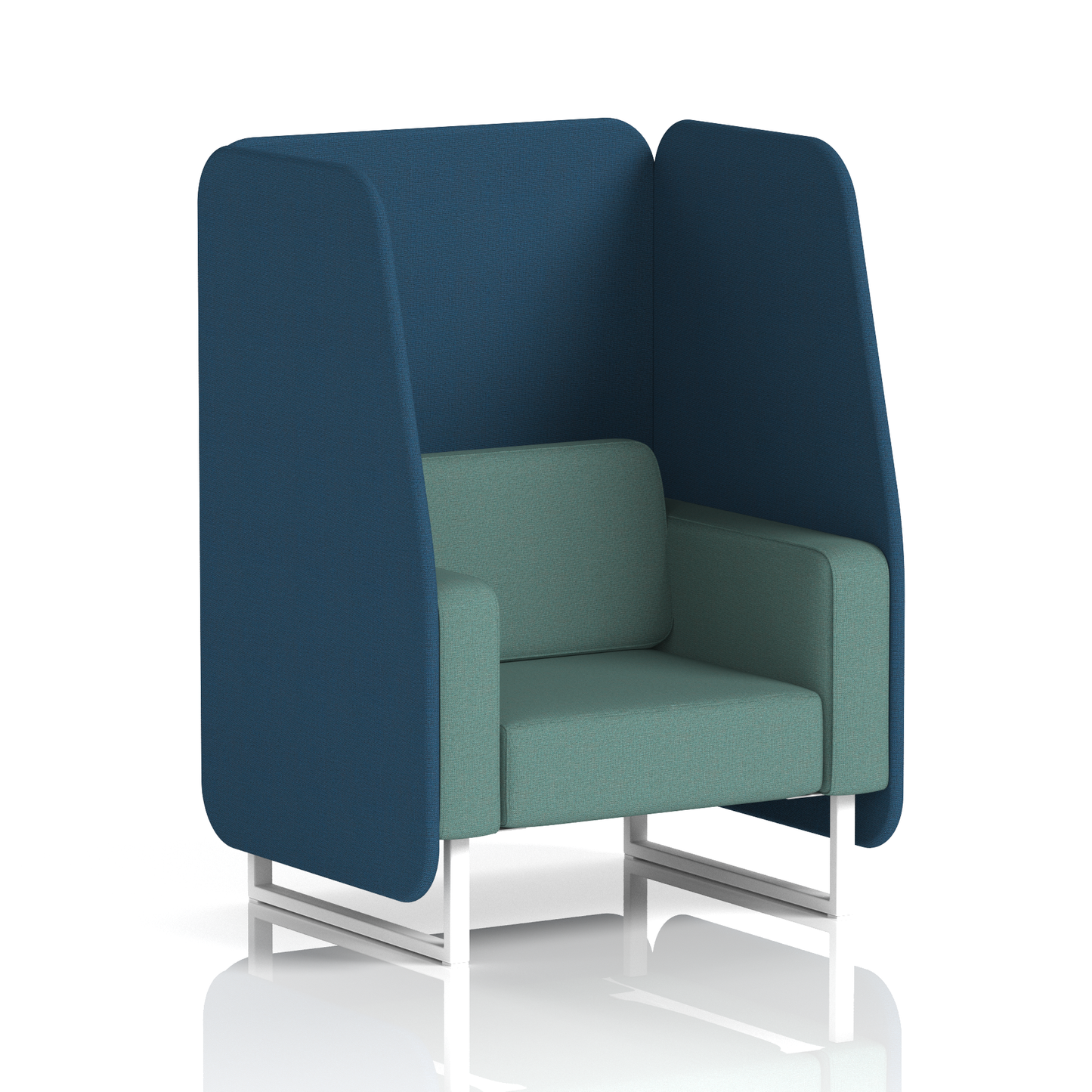 Brixworth Open Booth in Two Tone