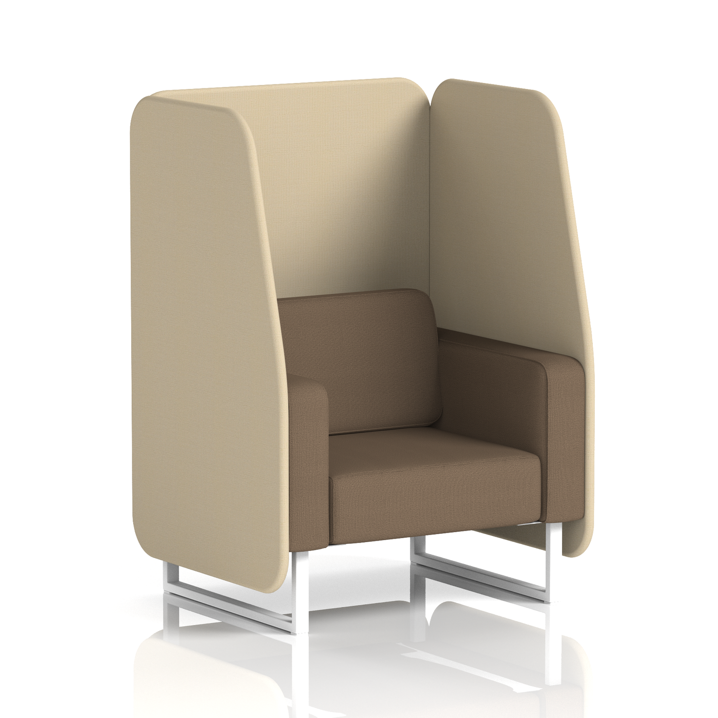 Brixworth Open Booth in Two Tone