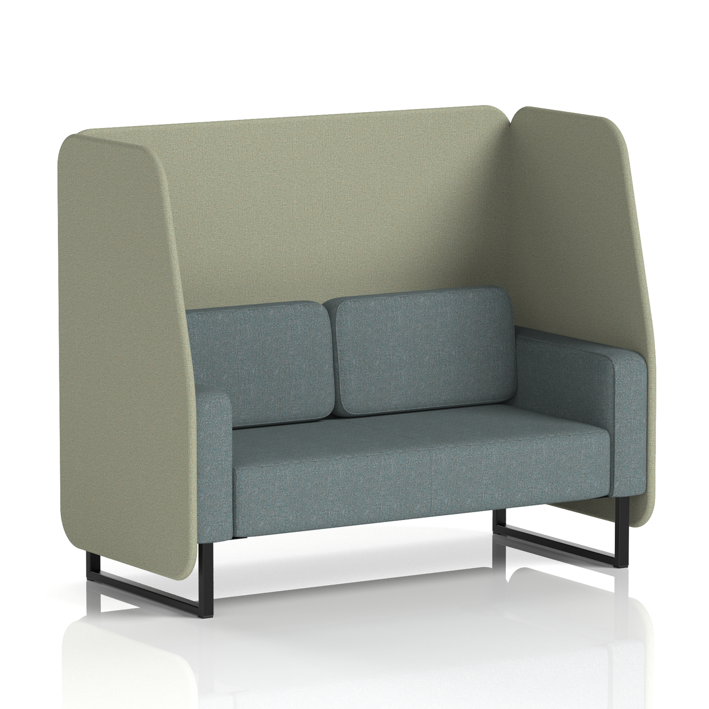 Brixworth Open Booth in Two Tone