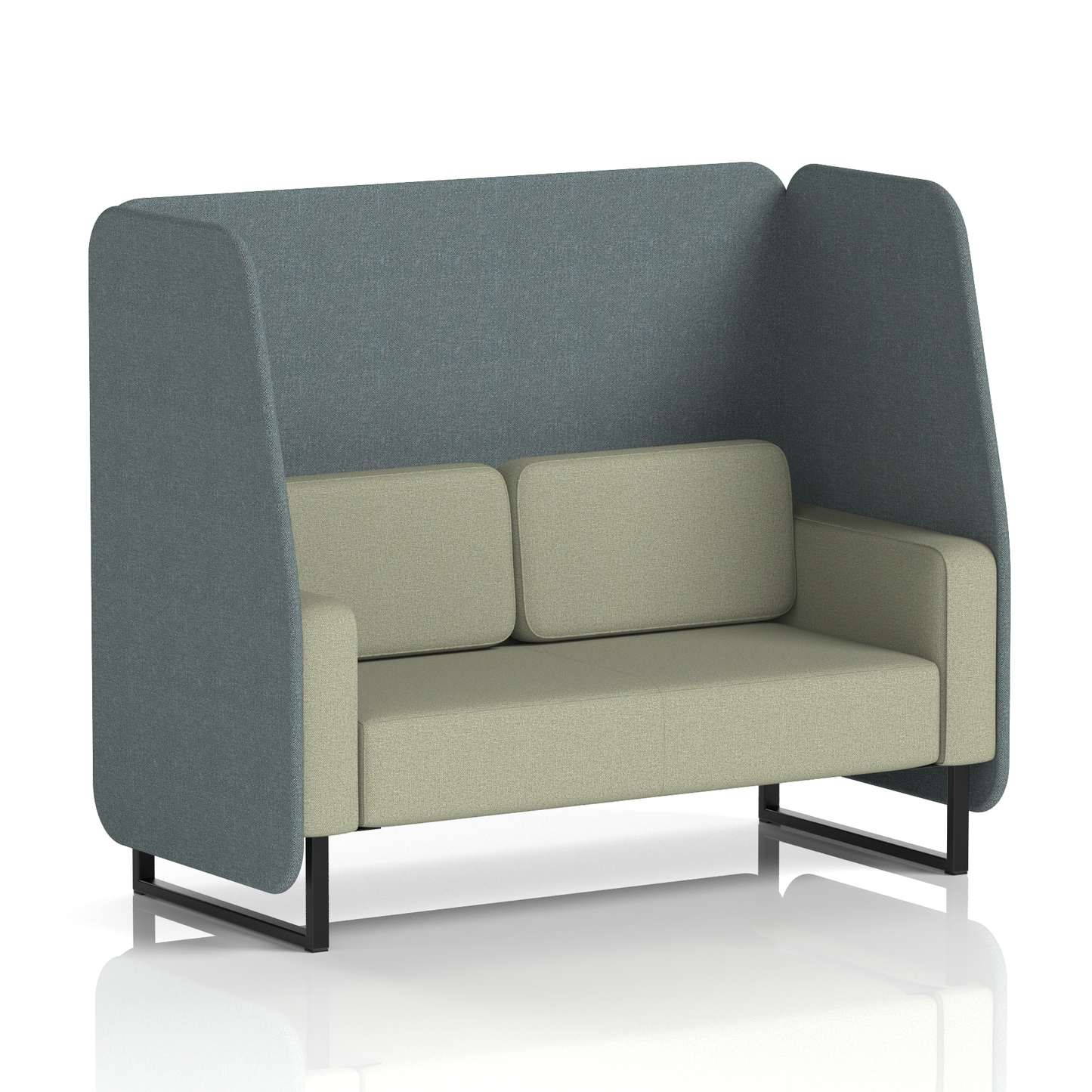 Brixworth Open Booth in Two Tone