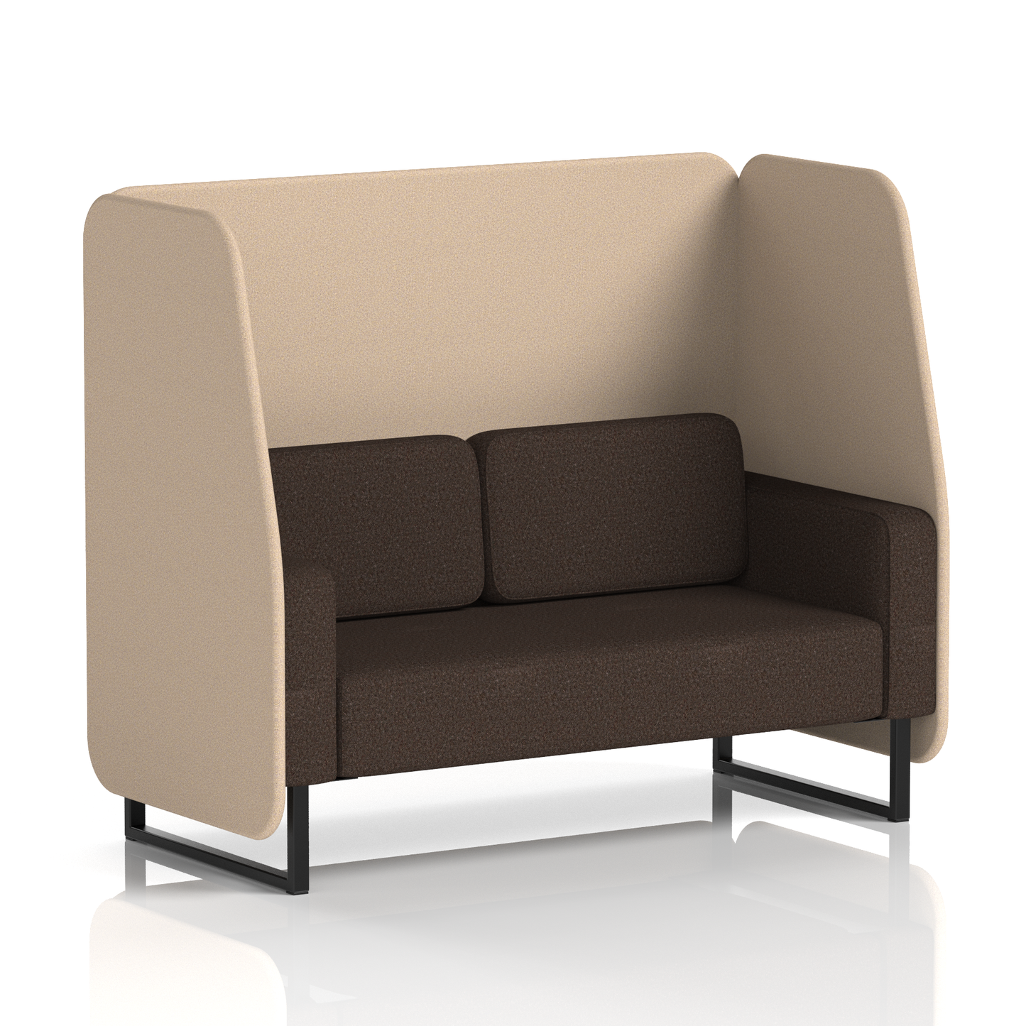 Brixworth Open Booth in Two Tone