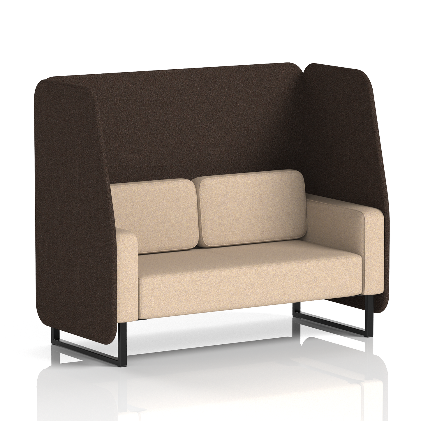 Brixworth Open Booth in Two Tone